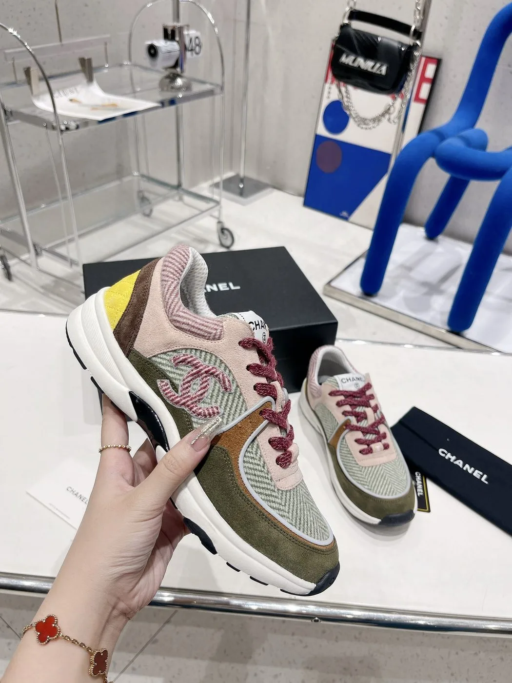 Alternative view of Chanel Sneakers Grey