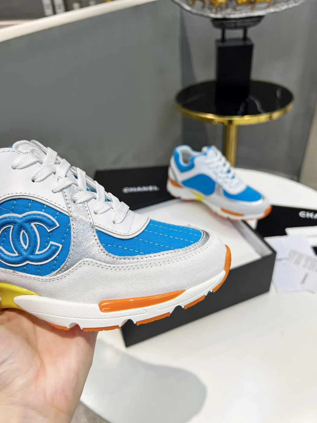 Alternative view of Chanel Sneakers Blue