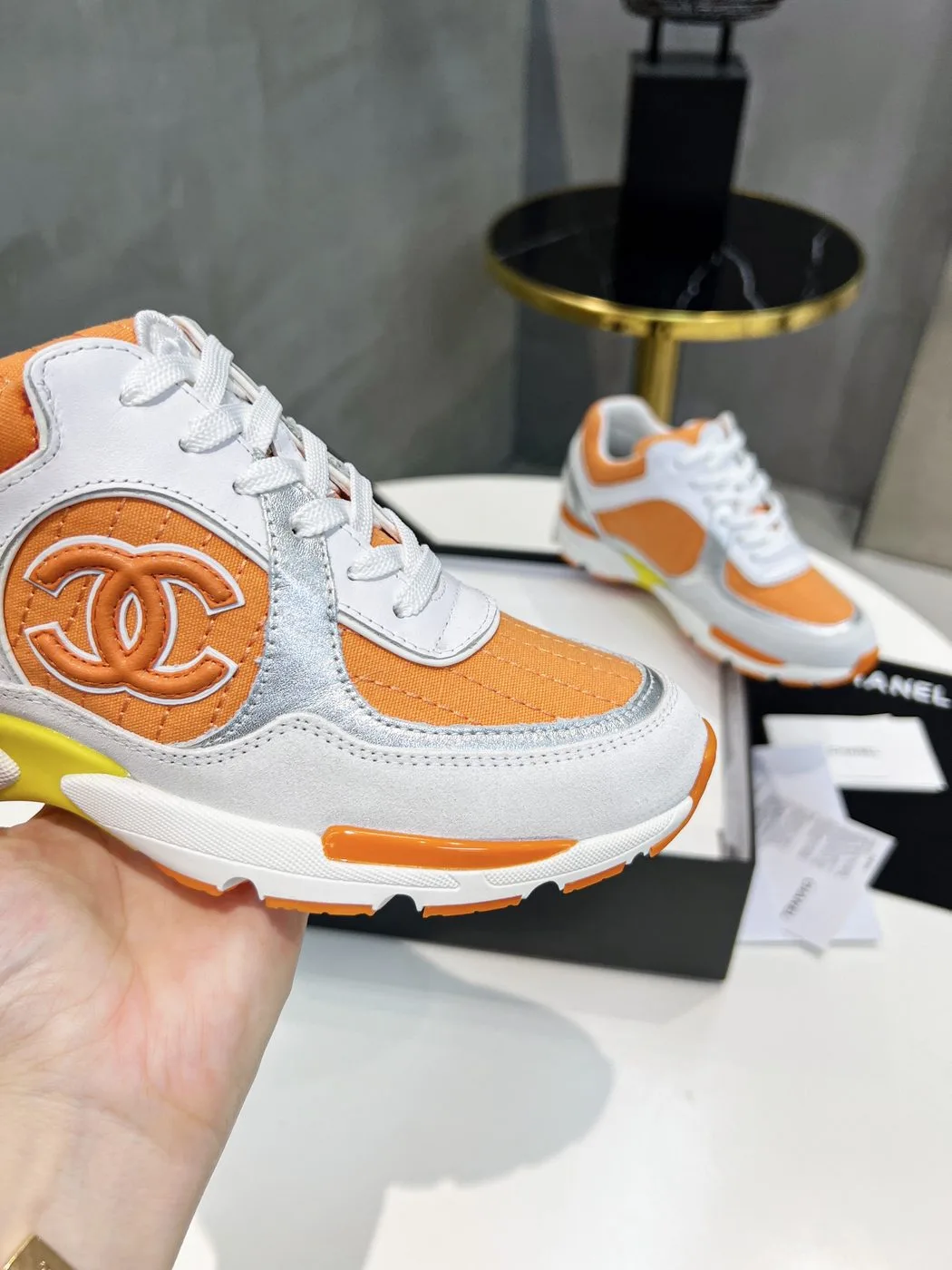 Alternative view of Chanel Sneakers Orange