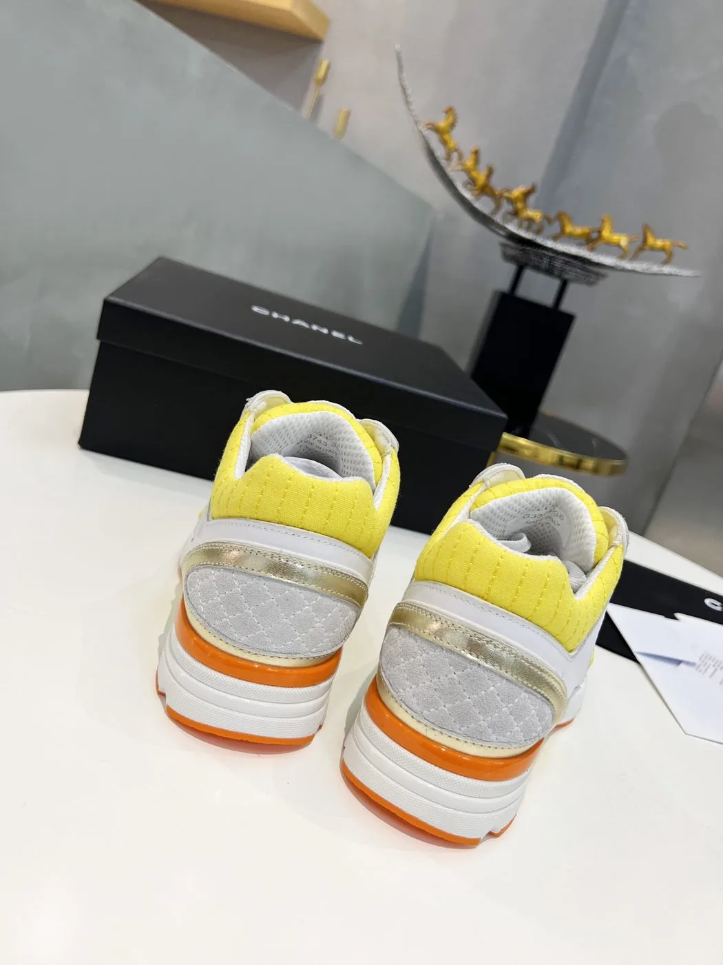 Alternative view of Chanel Sneakers Yellow