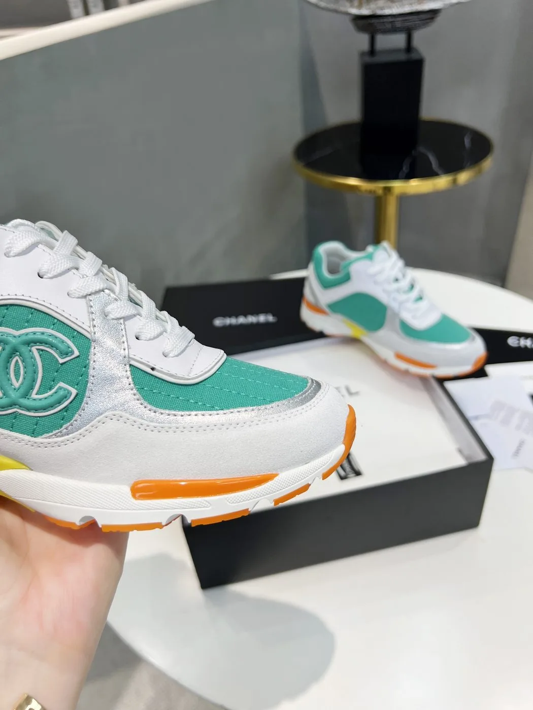 Alternative view of Chanel Sneakers Green