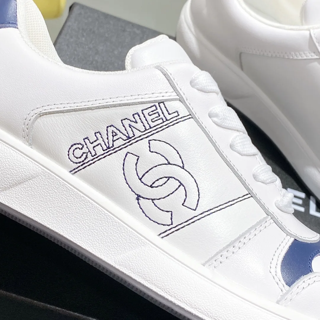 Chanel Sneakers Blue - Image 3