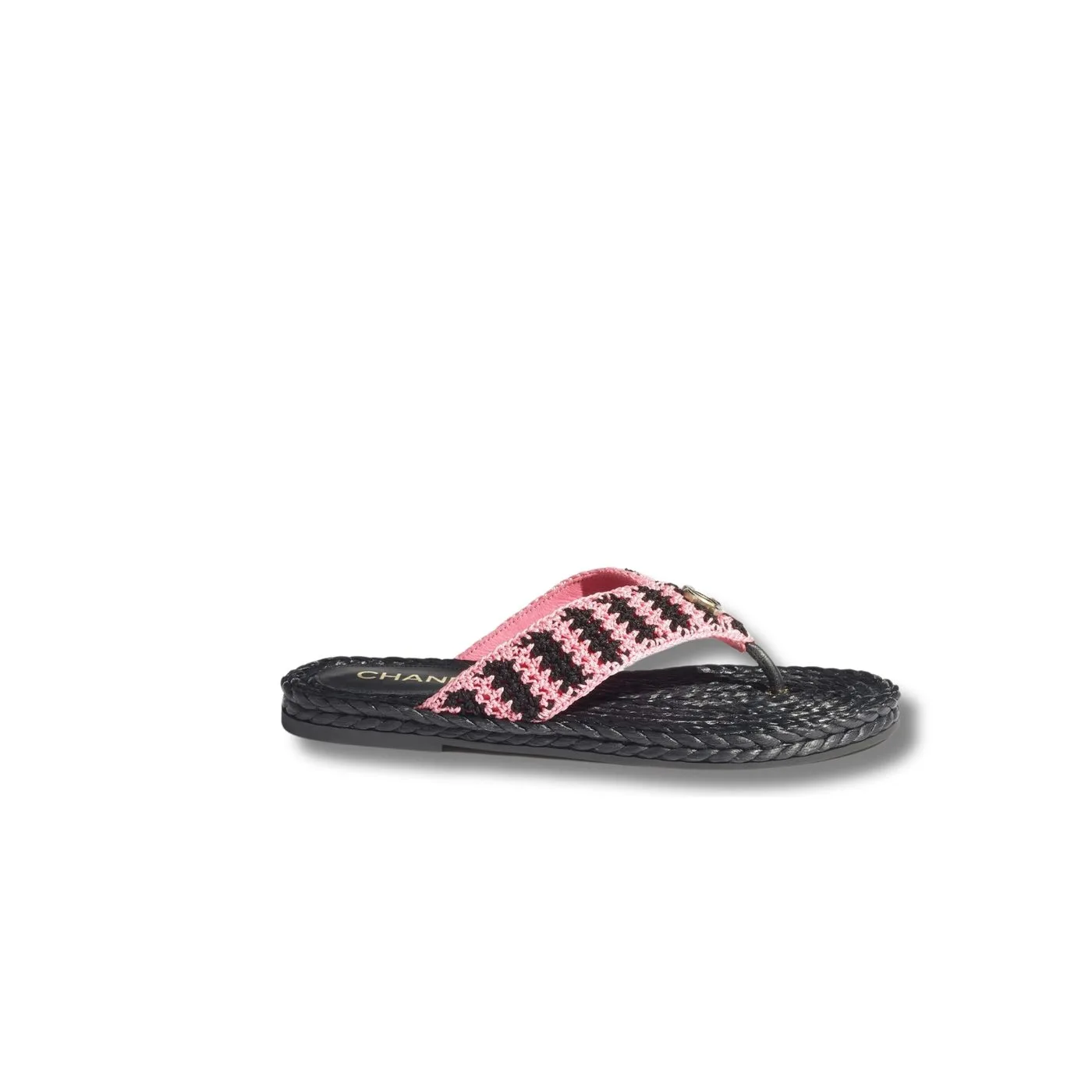 Chanel Flip-Flops Black