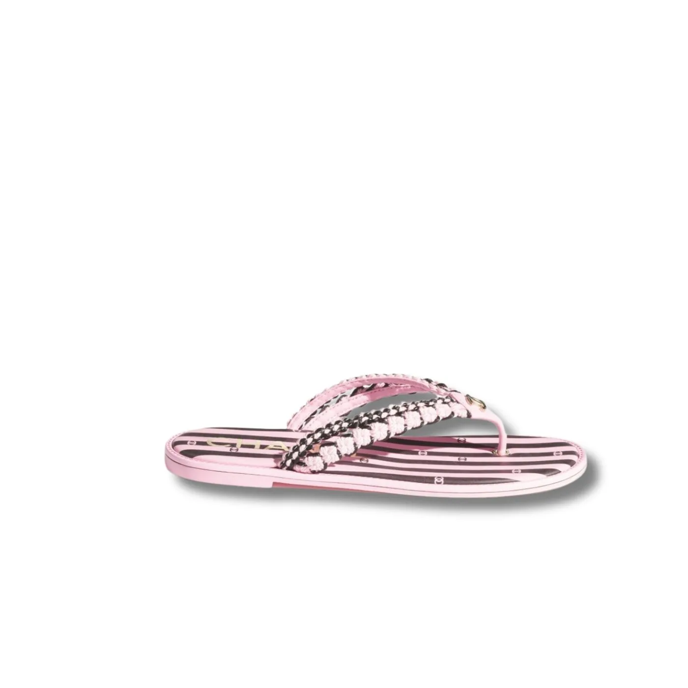 Chanel Flip-Flops Black