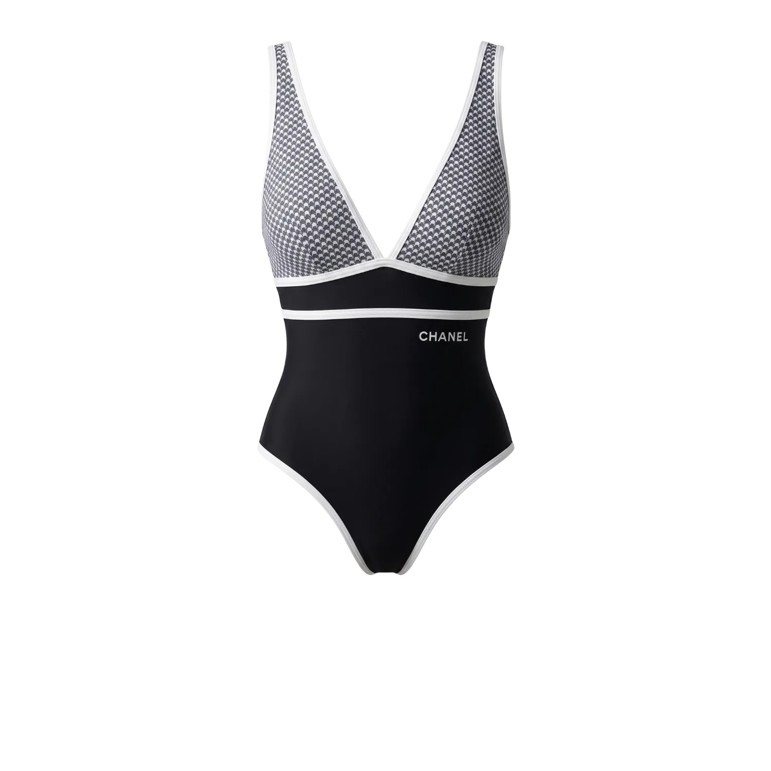 Chanel V-Neck One-Piece