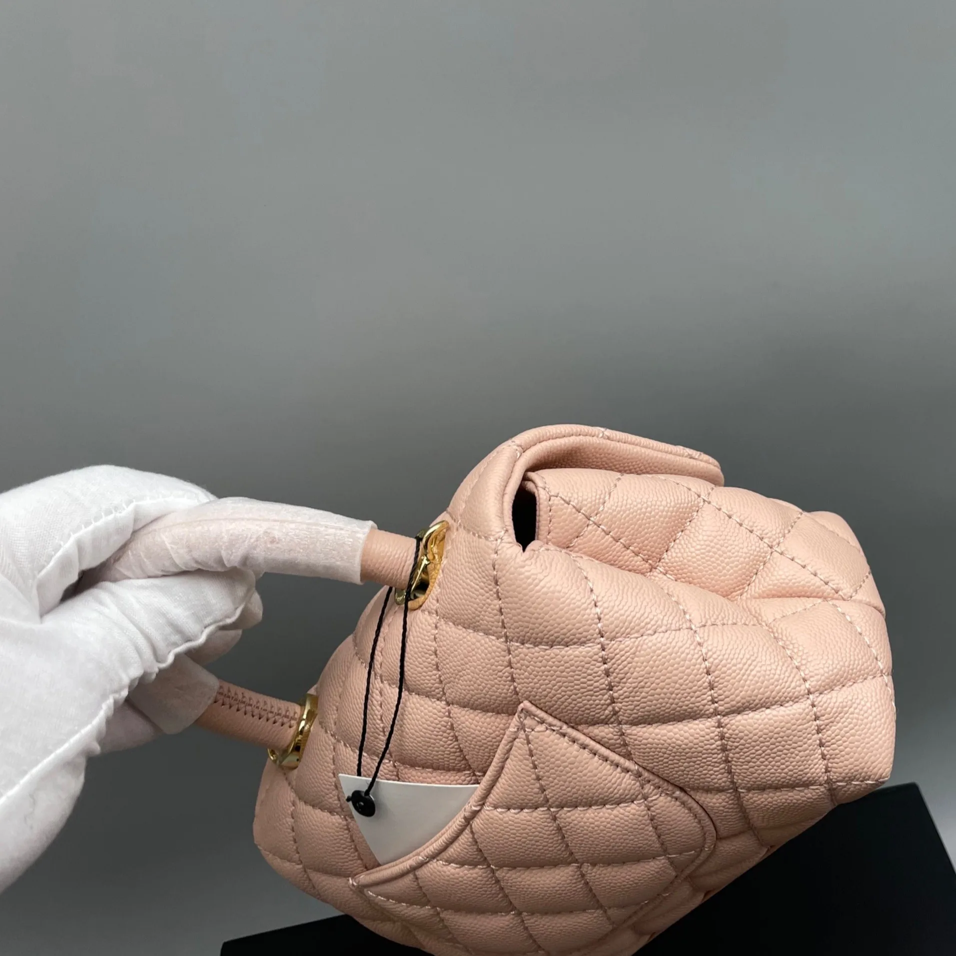Chanel Coco Handle Mini Bag Pink 5,/ - Image 3