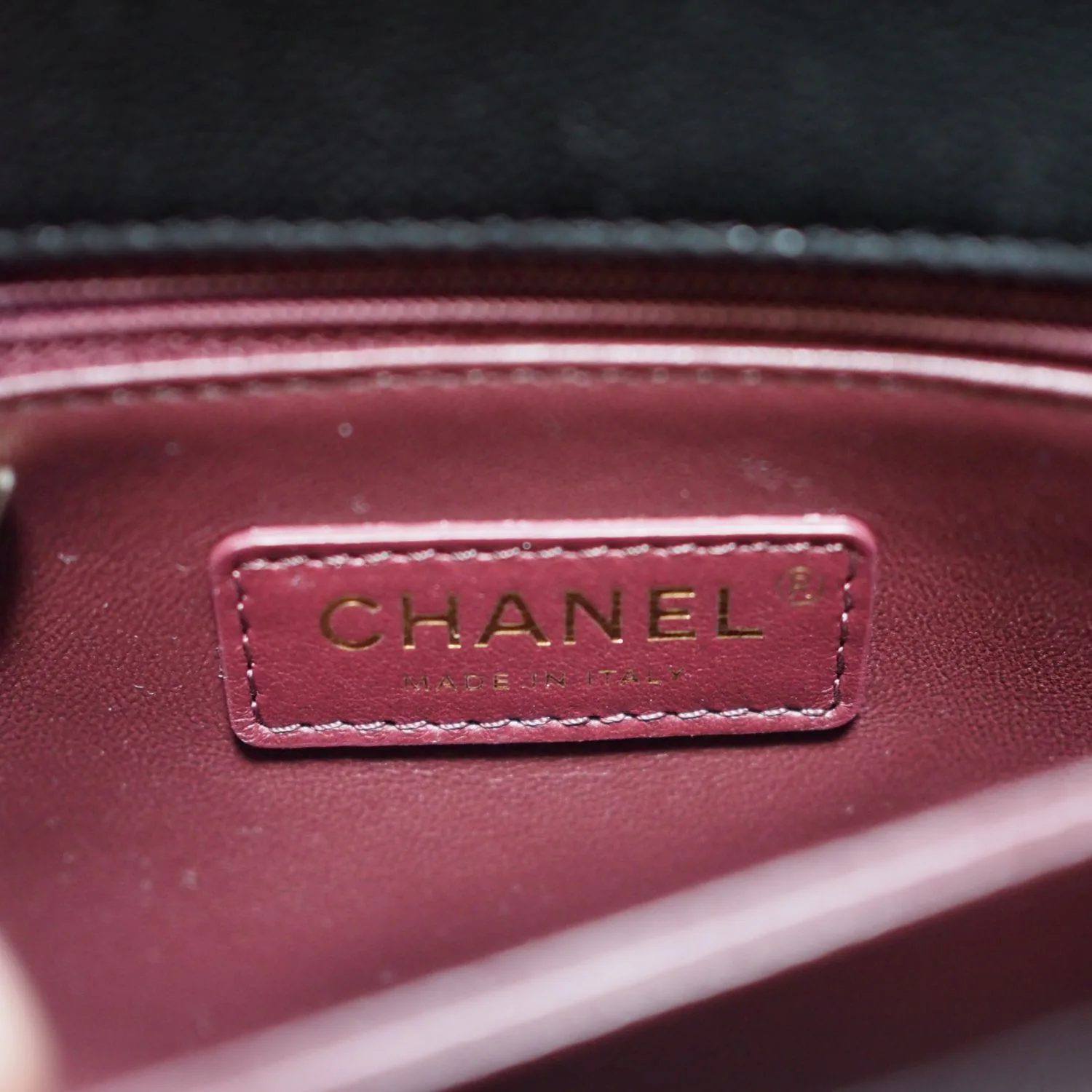 Chanel Coco With Top Handle Bag Black / - Image 7