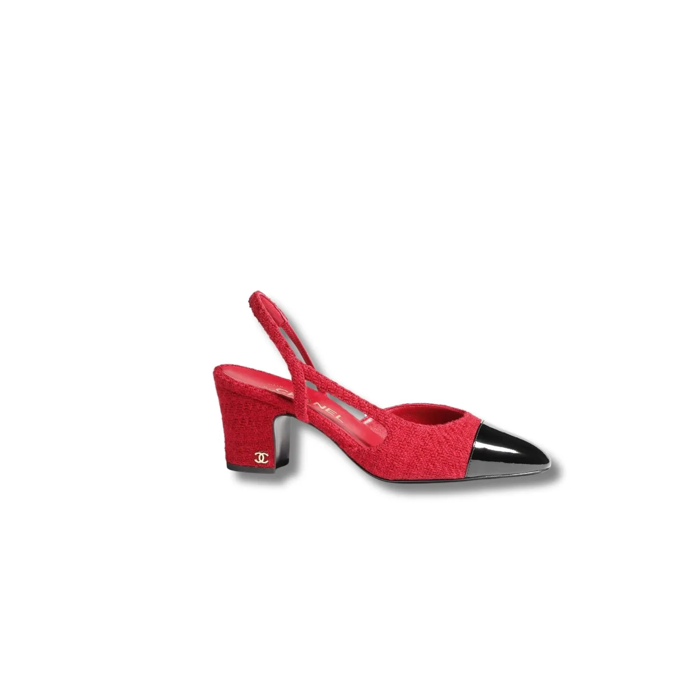 Chanel Slingbacks Red
