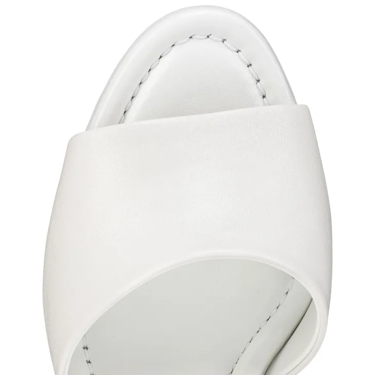 Christian Louboutin Jane Mules Bianco - Image 5