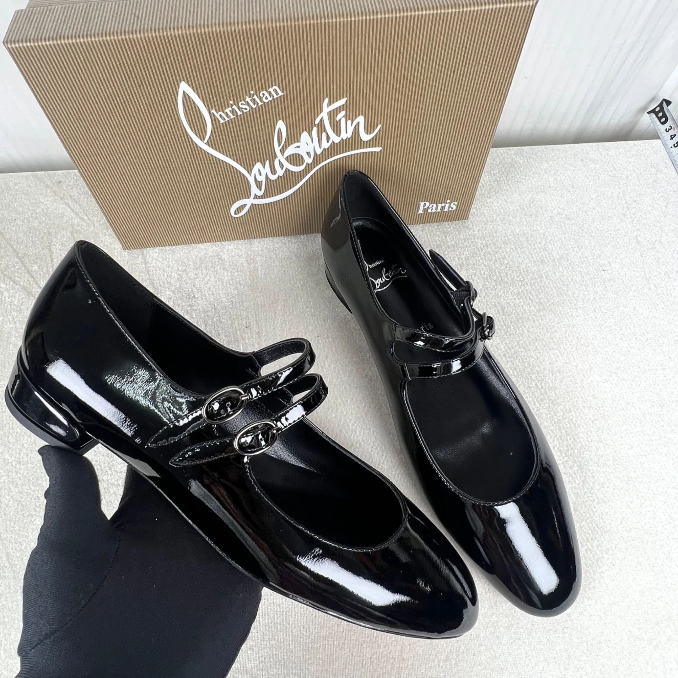 Christian Louboutin Sweet Jane Ballerinas Black - Image 3