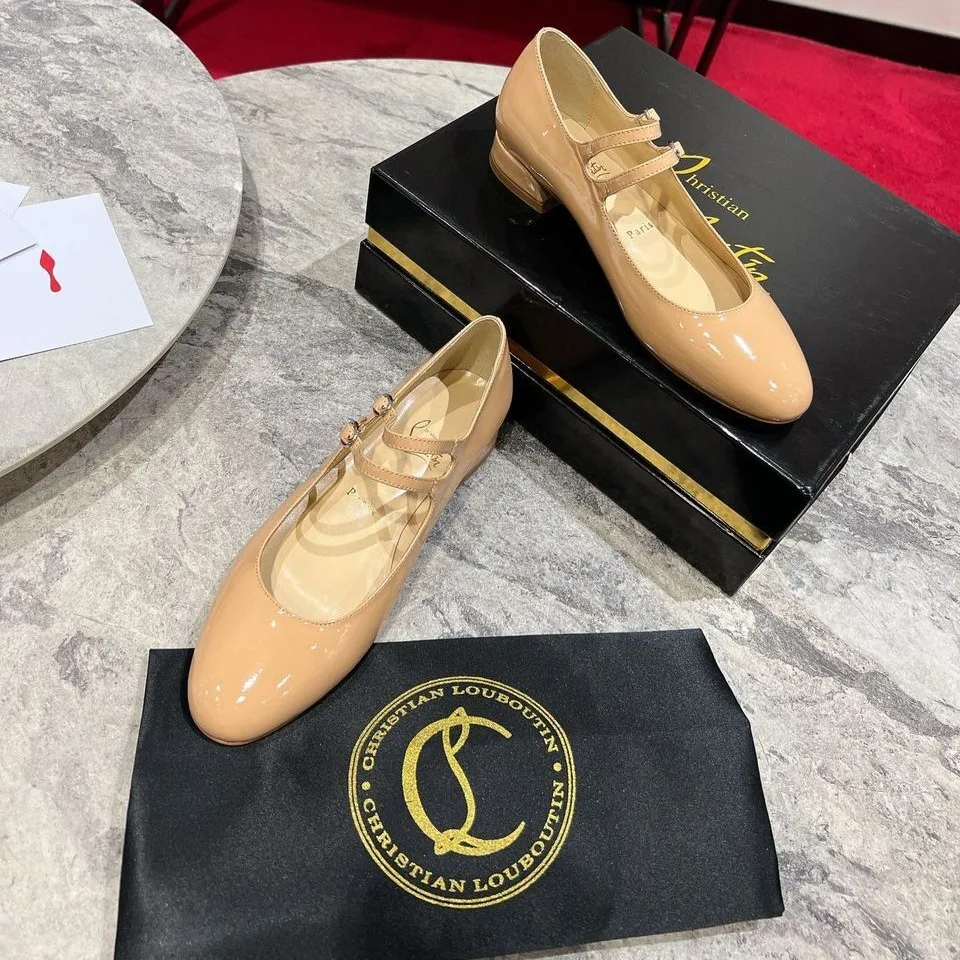 Christian Louboutin Sweet Jane Strass Nude 1 - Image 2