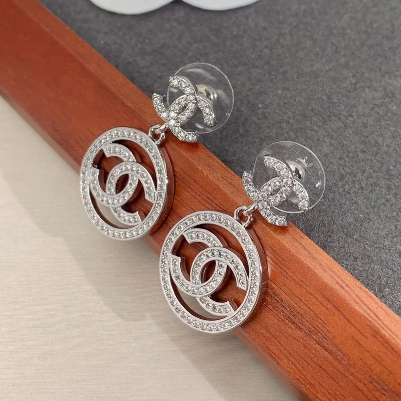 Circle Earrings Silver - Image 6