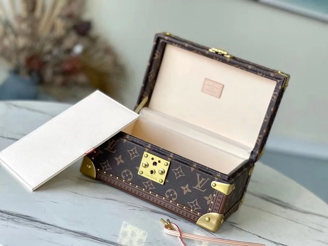 Louis Vuitton Coffret Tresor 24 Cream / - Image 4