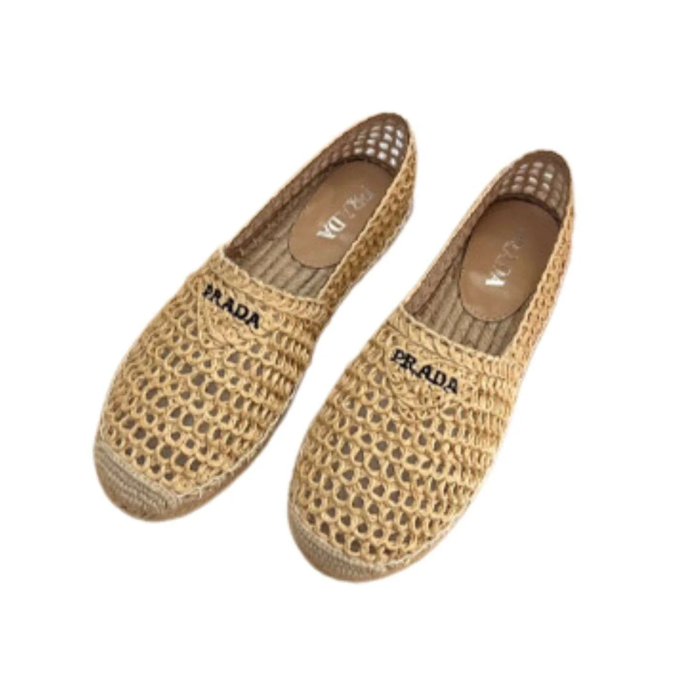 Prada Crochet Espadrilles
