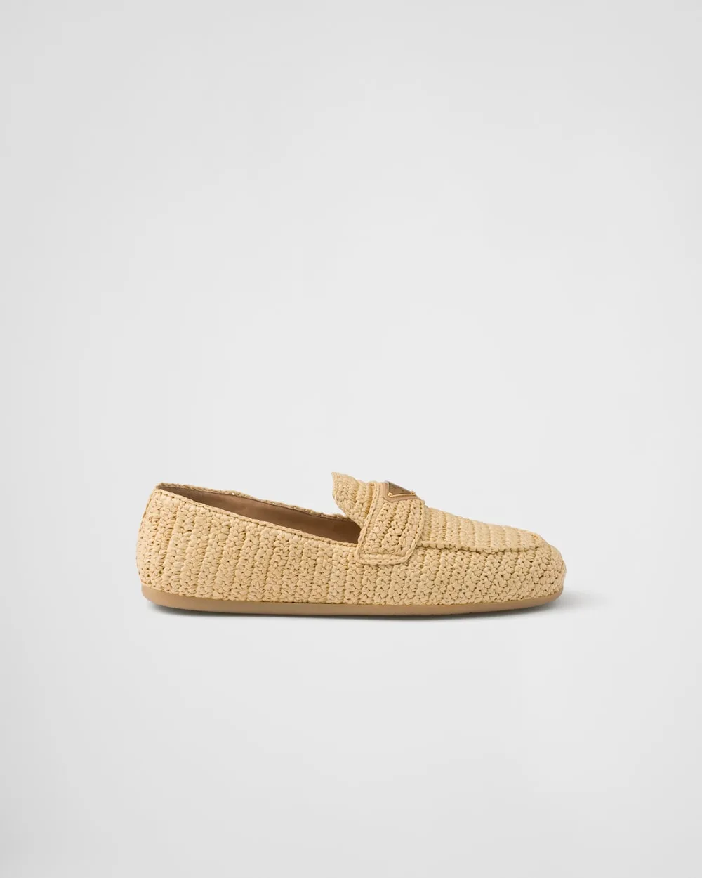 Alternative view of Prada Crochet Loafers Beige 1D437N_2C2T_F0018_F_005