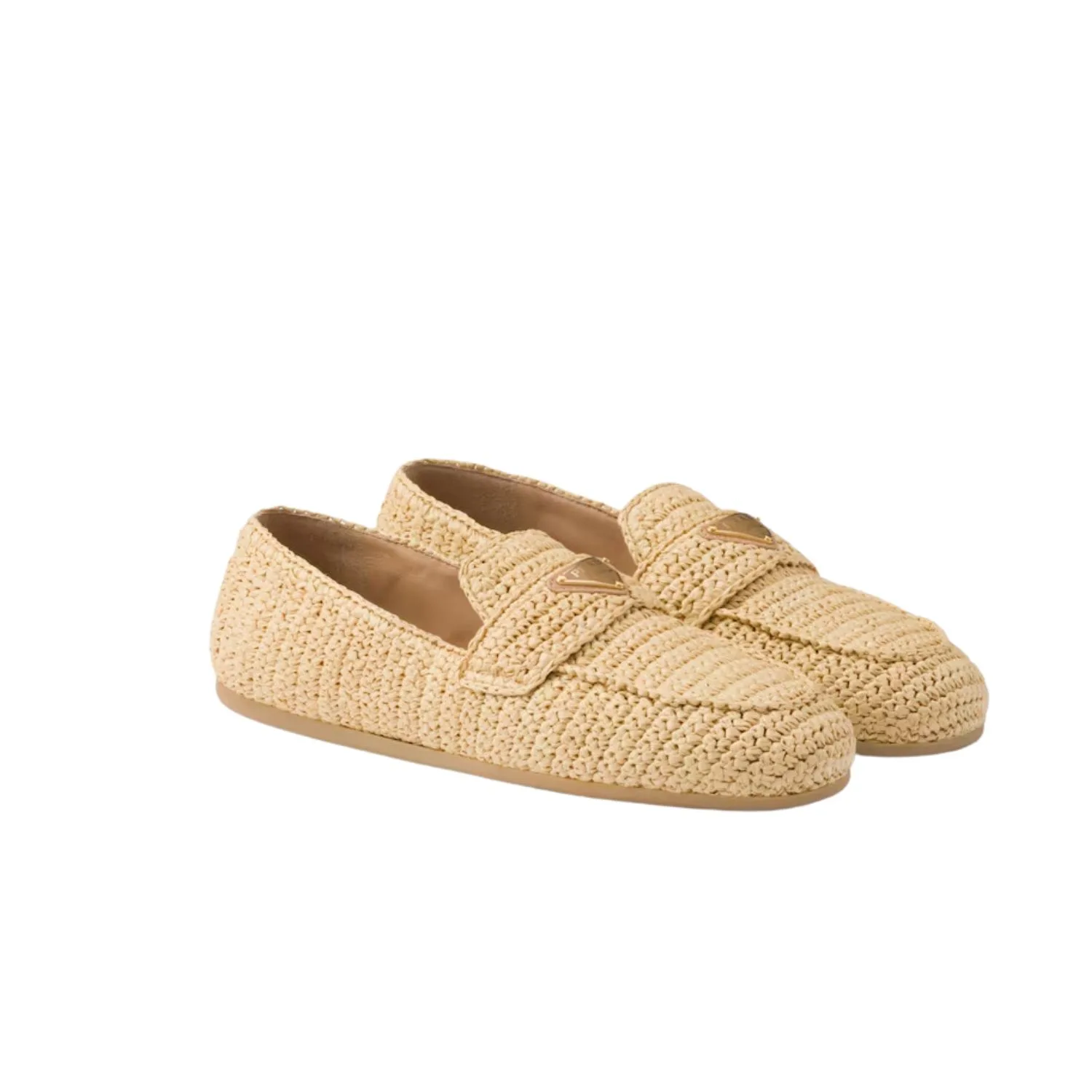 Prada Crochet Loafers