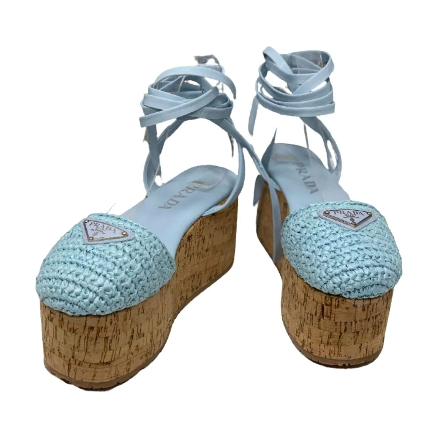Prada Crochet Wedge