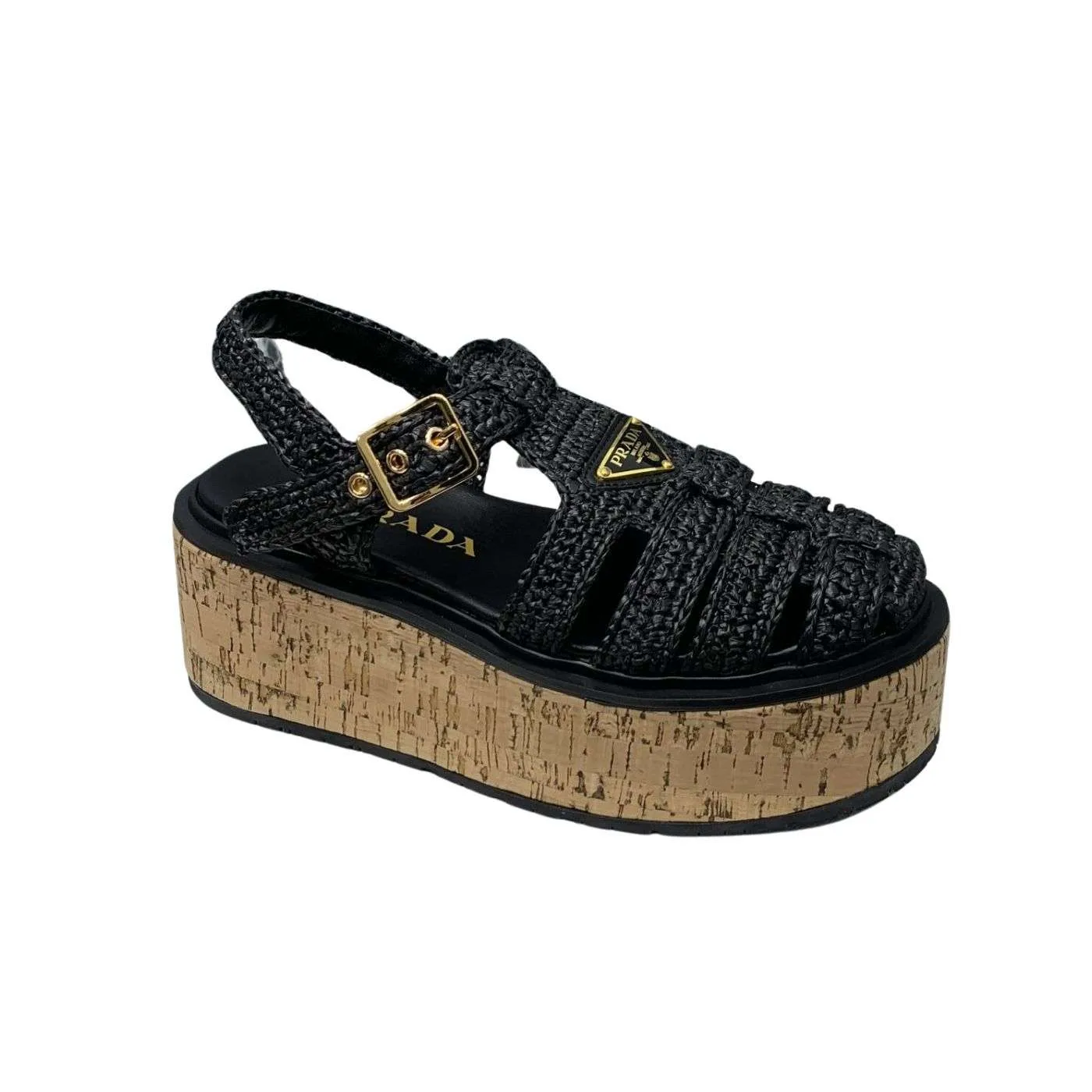 Prada Crochet Wedge