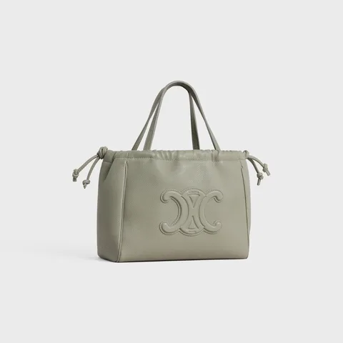 Celine Cuir Triomphe Green Clay Bag .31GC- / 9 Inches - Image 4