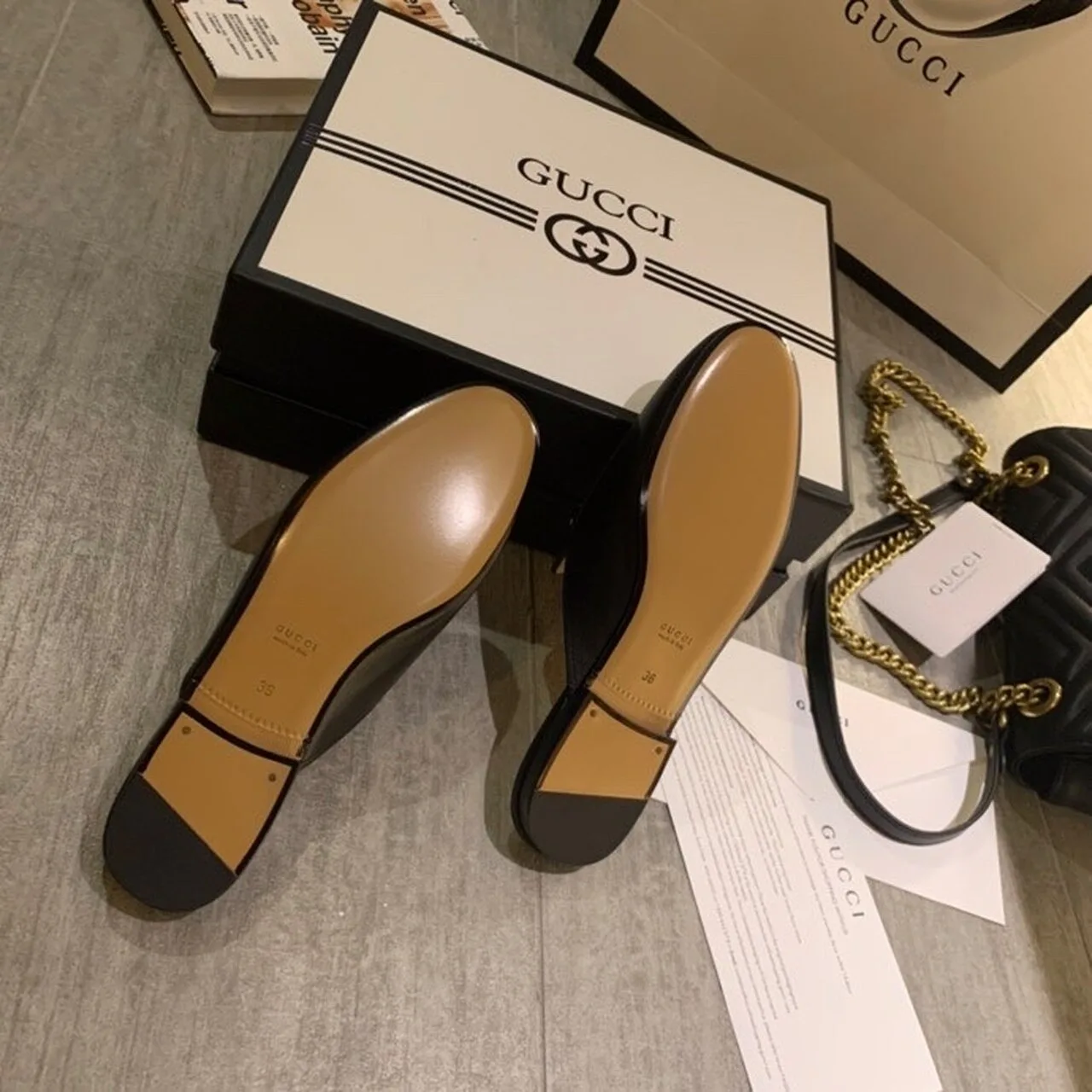 Gucci Princetown Slipper Black GG - Image 5