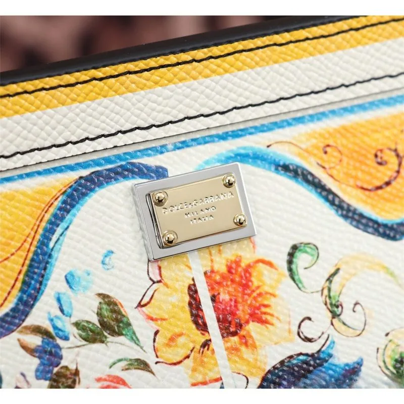 Dolce & Gabbana Sicily Handbag Yellow / - Image 5