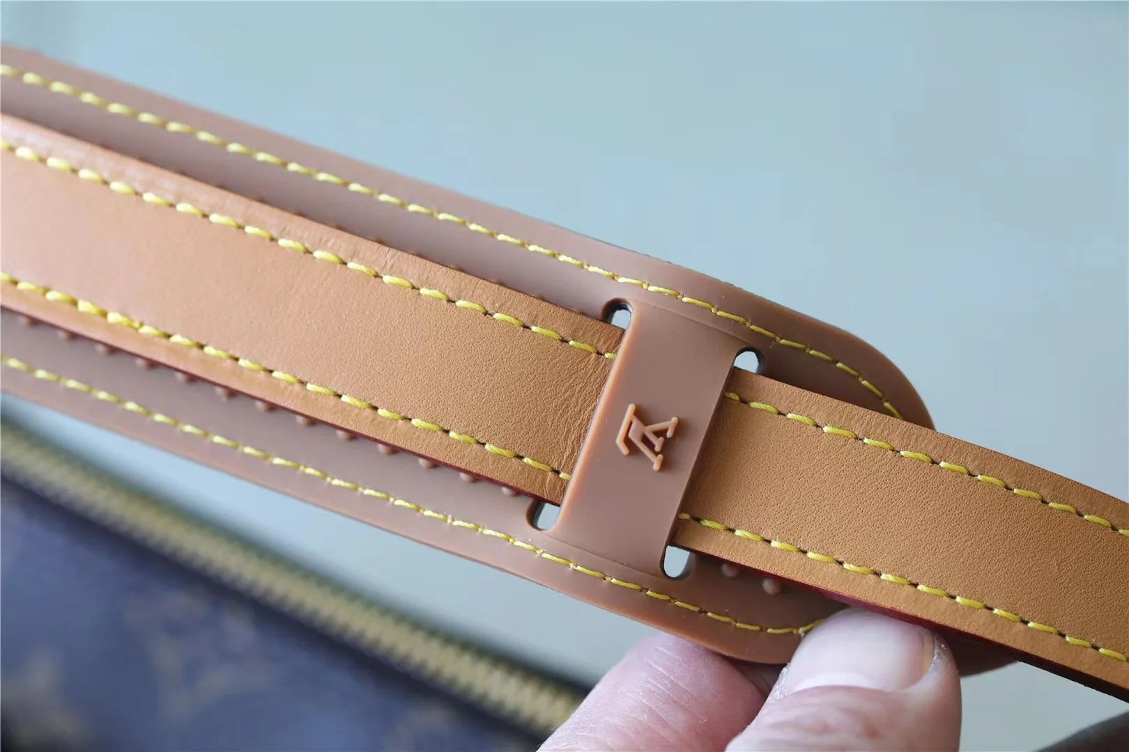 Alternative view of Louis Vuitton Ravello GM Monogram Shoulder Bag Brown /
