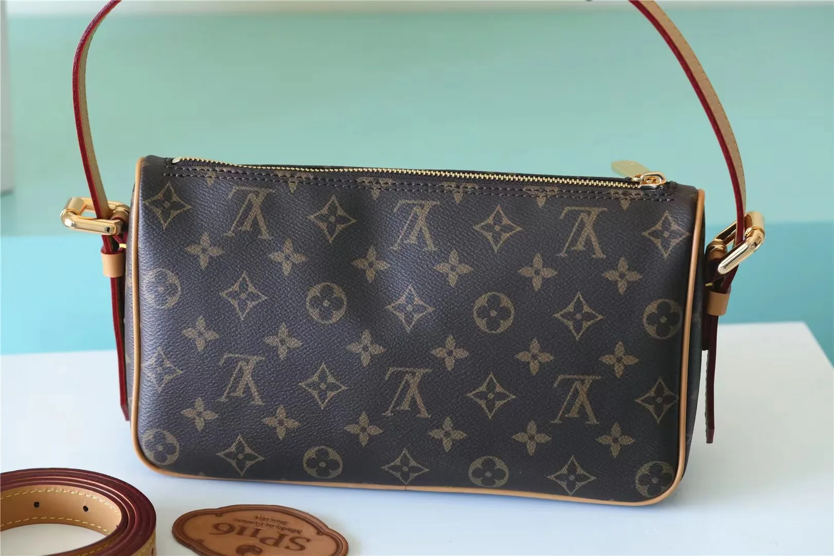 Louis Vuitton Eva 2Way Chain Monogram Canvas Shoulder Bag Brown / - Image 8