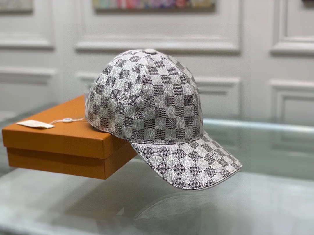 Alternative view of Louis Vuitton Damier Azur Cap White