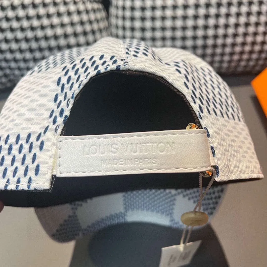 Louis Vuitton Damier Rush Cap White - Image 3