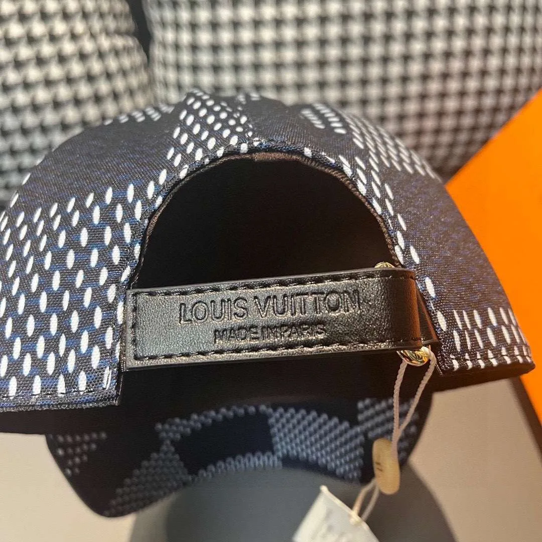 Louis Vuitton Damier Rush Cap Black - Image 4