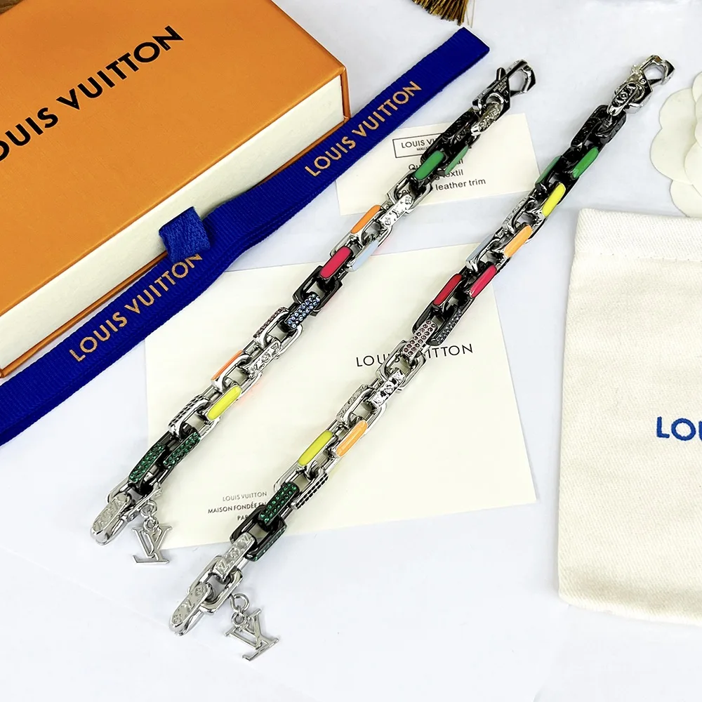Alternative view of Louis Vuitton Donkey’s Paradise Chain Bracelet Multicolor