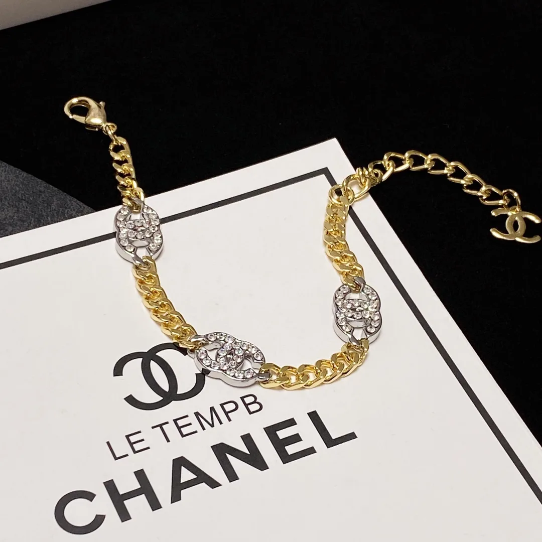 Chanel Double C Bracelet Gold - Image 4