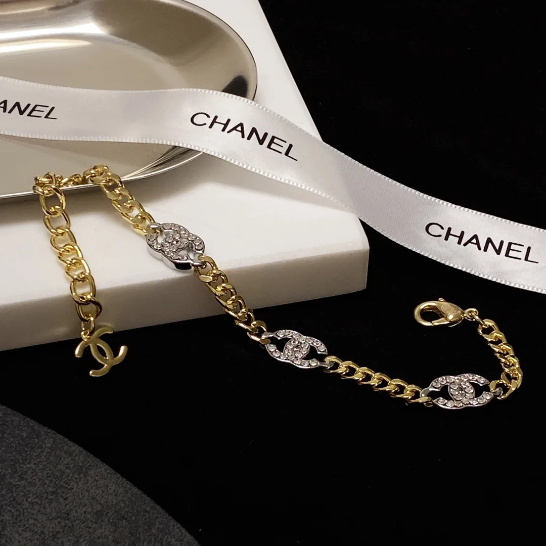 Alternative view of Chanel Double C Bracelet Gold