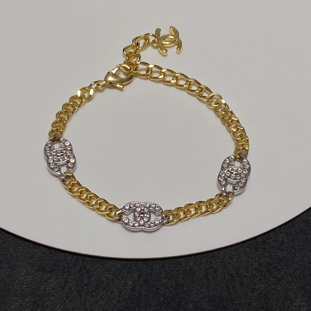 Chanel Double C Bracelet Gold - Image 6
