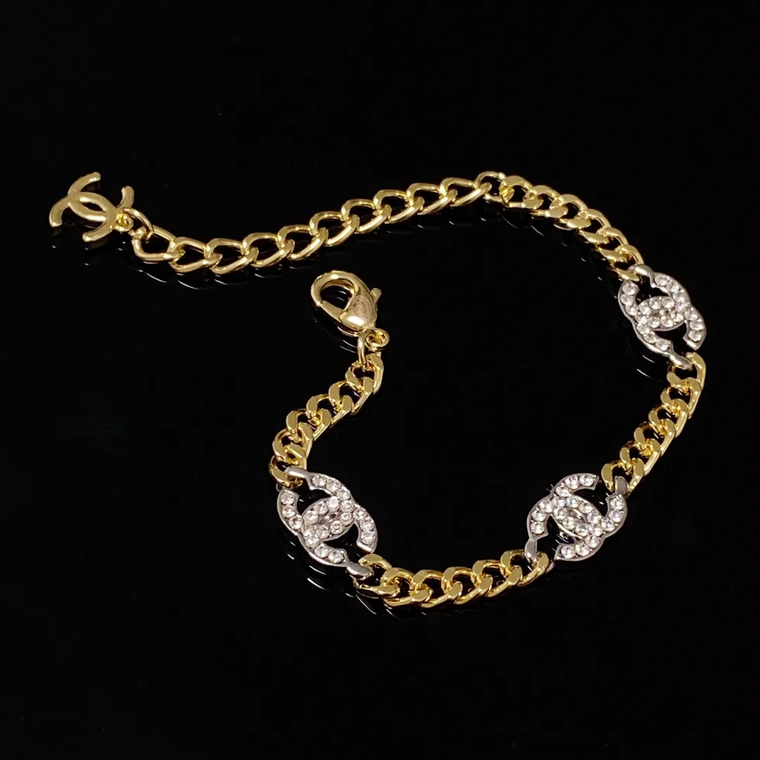 Chanel Double C Bracelet Gold - Image 7