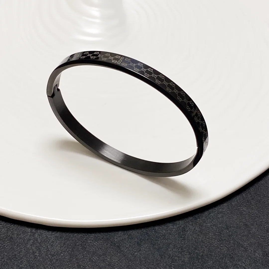 Gucci Double G Bracelet Black - Image 6