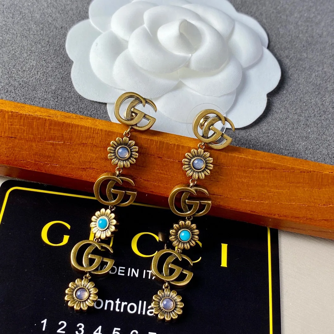 Gucci Double G Earrings Gold - Image 5