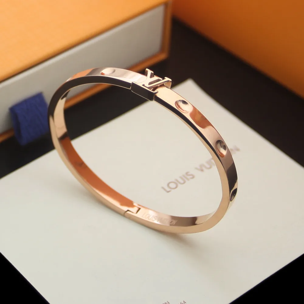 Louis Vuitton Empreinte Bangle Rose Gold - Image 3