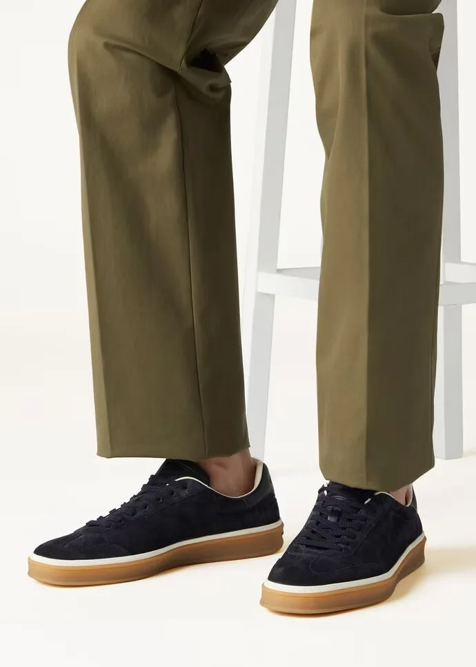 Alternative view of Loro Piana Tennis Walk Sneakers Navy Blue