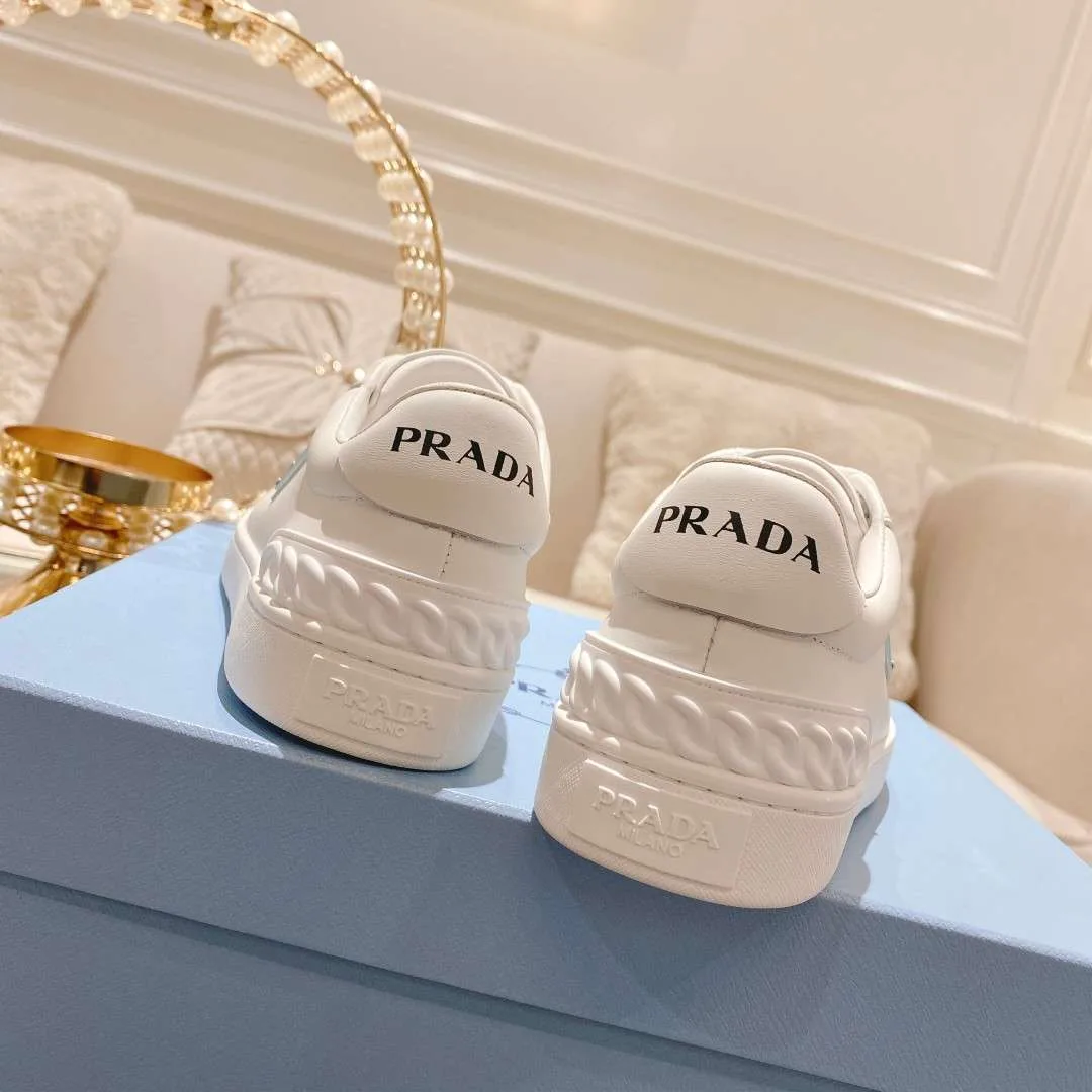 Prada Fyre Low Heel Sneaker White - Image 4
