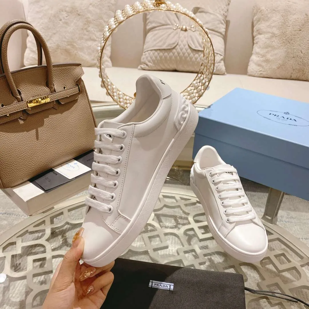 Prada Fyre Low Heel Sneaker White - Image 5