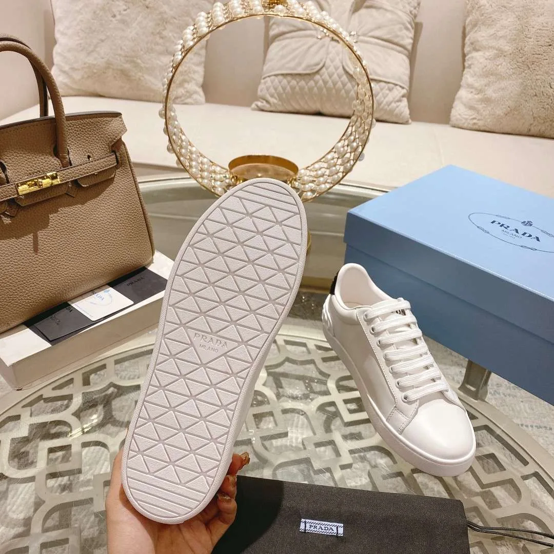 Prada Fyre Low Heel Sneaker White - Image 7