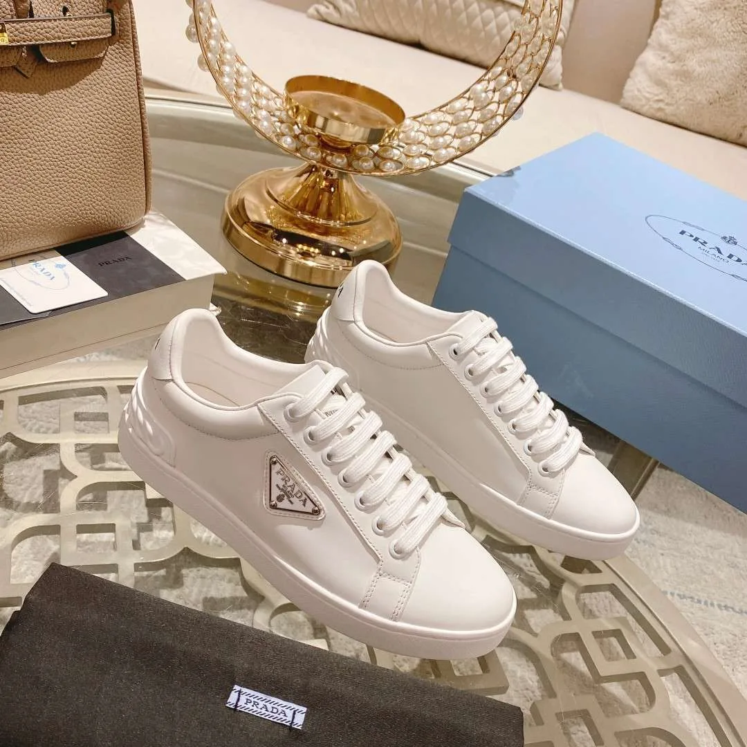 Prada Fyre Low Heel Sneaker White - Image 8