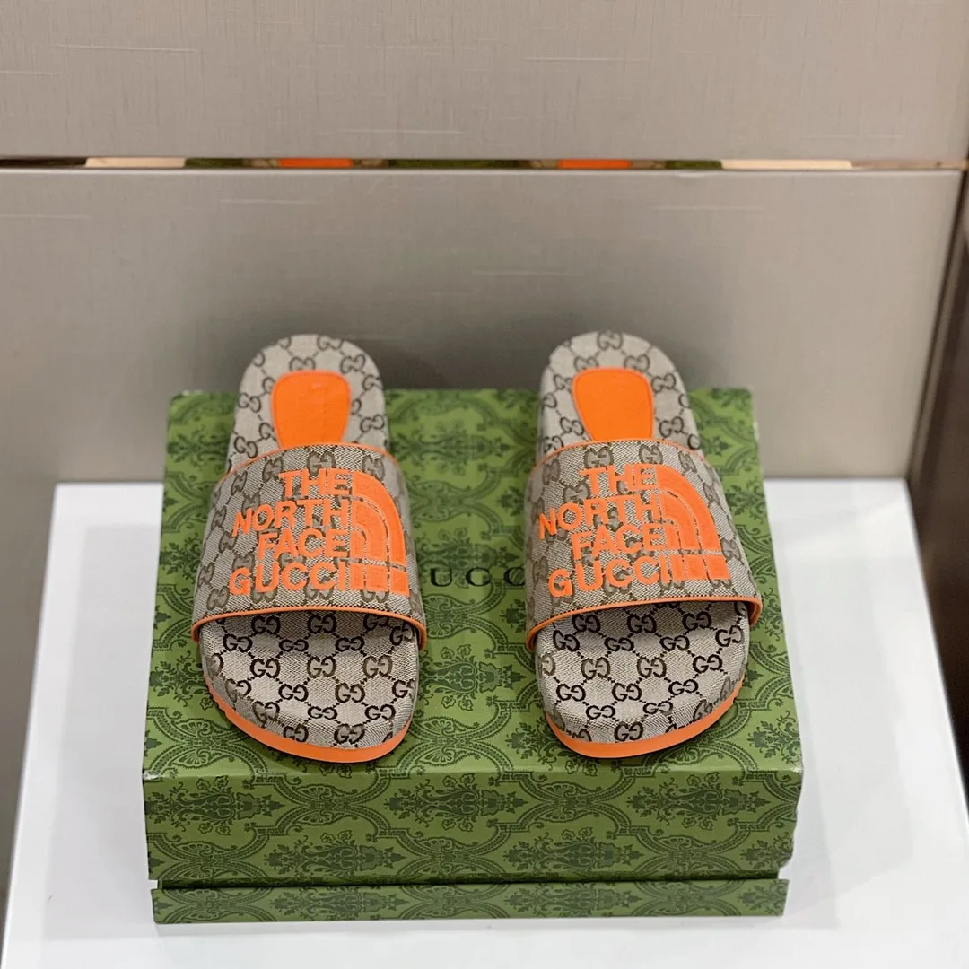 Alternative view of Gucci GG Canvas Slide Sandal Grey