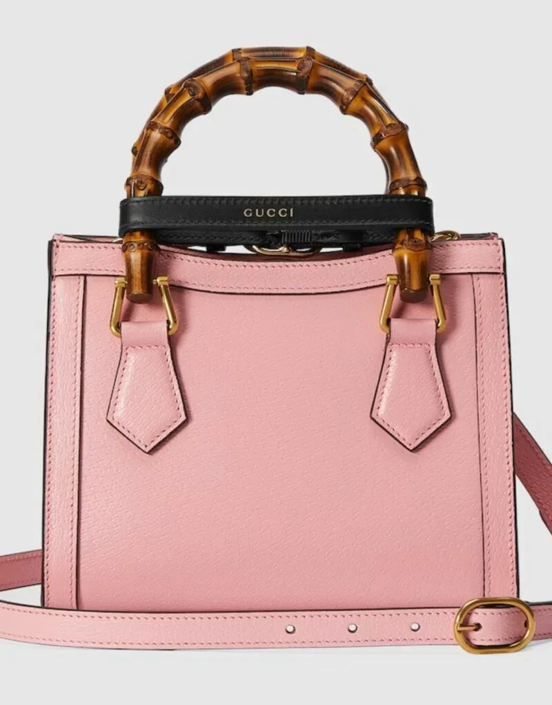 Gucci Diana Mini Tote Bag Pink , / GG - Image 7