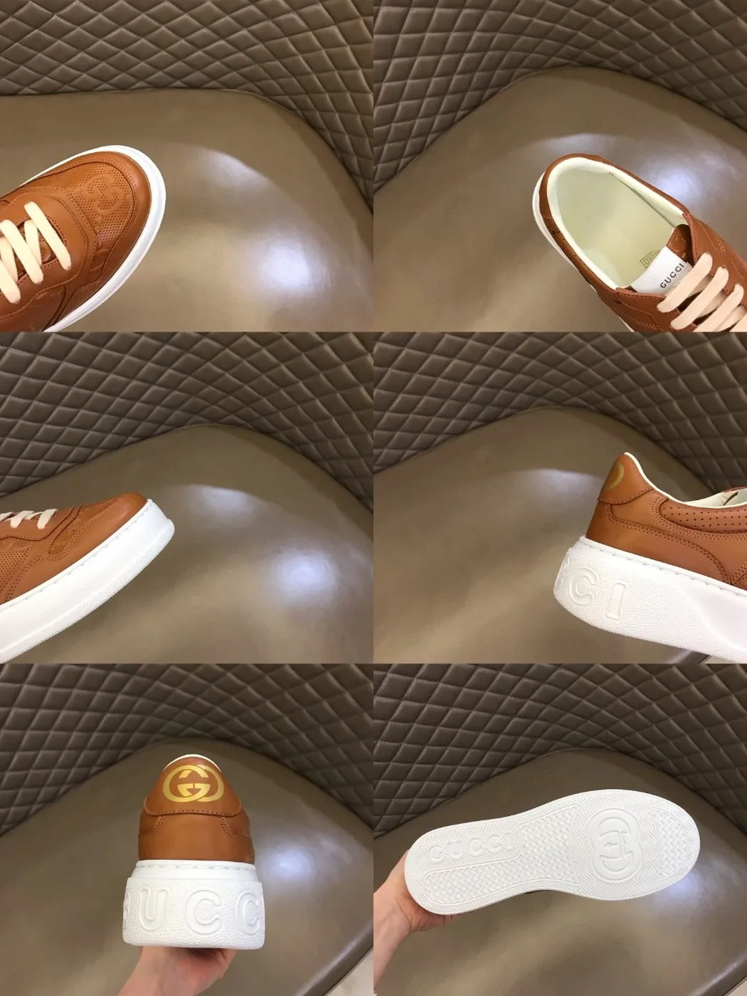 Gucci GG Sneaker Brown - Image 4