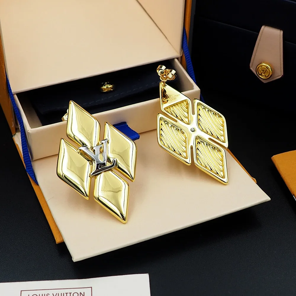 Louis Vuitton GO-14 Earrings Gold - Image 4