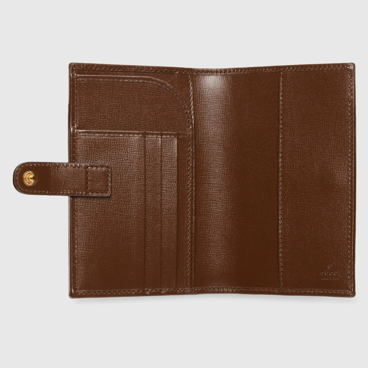 Gucci GG Passport Case With Interlocking G Beige / - Image 4