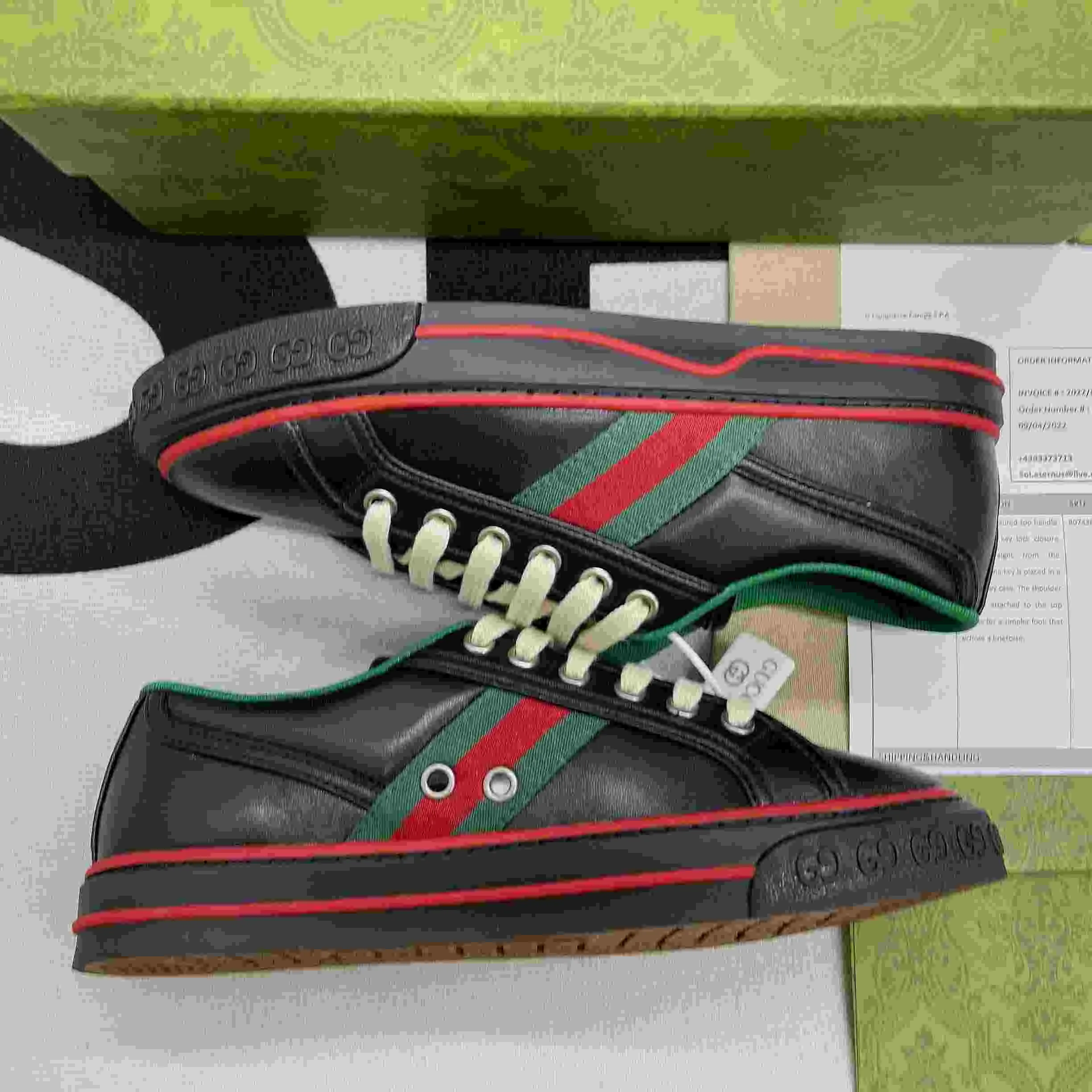 Gucci GG Tennis 1977 Sneaker Black - Image 5
