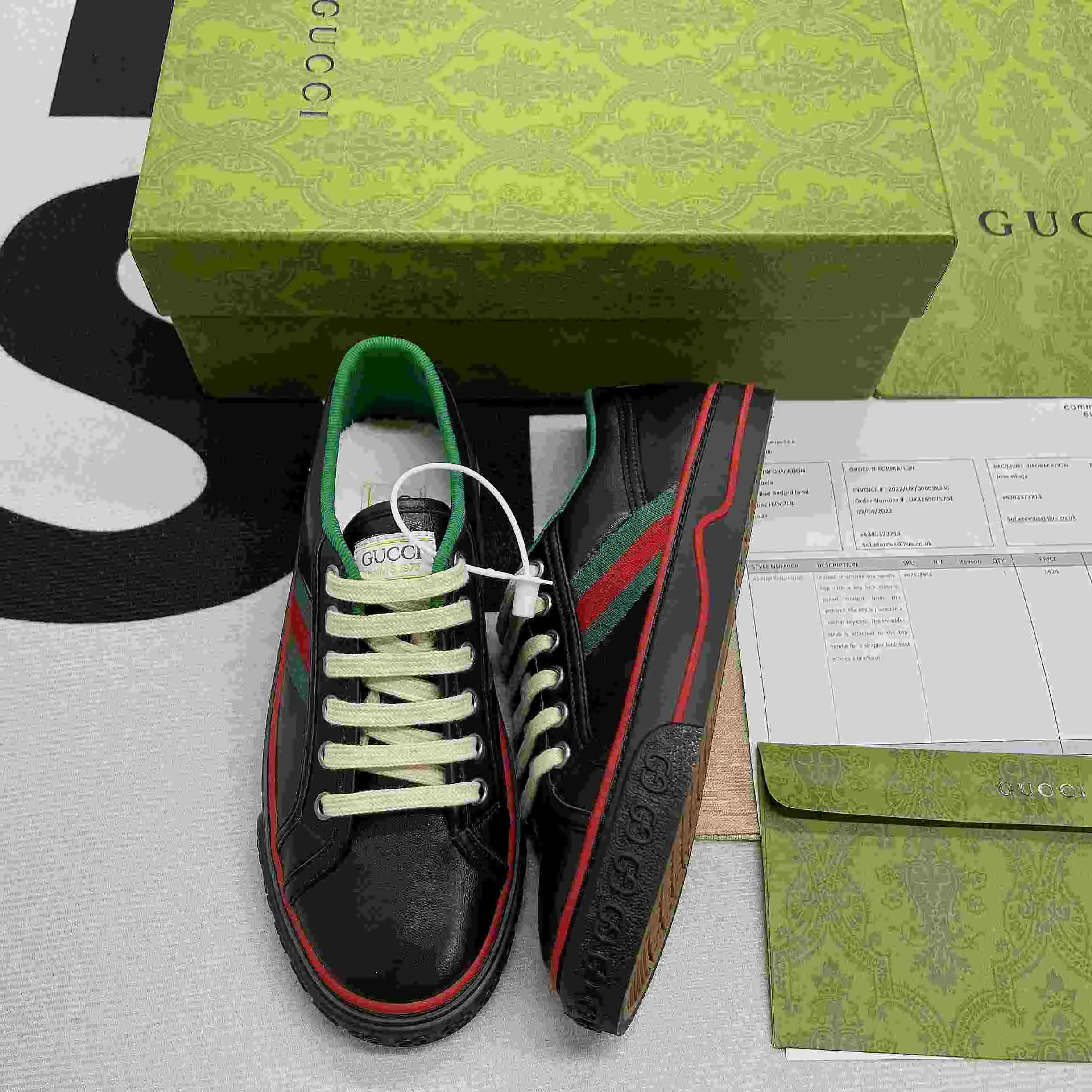 Gucci GG Tennis 1977 Sneaker Black - Image 7